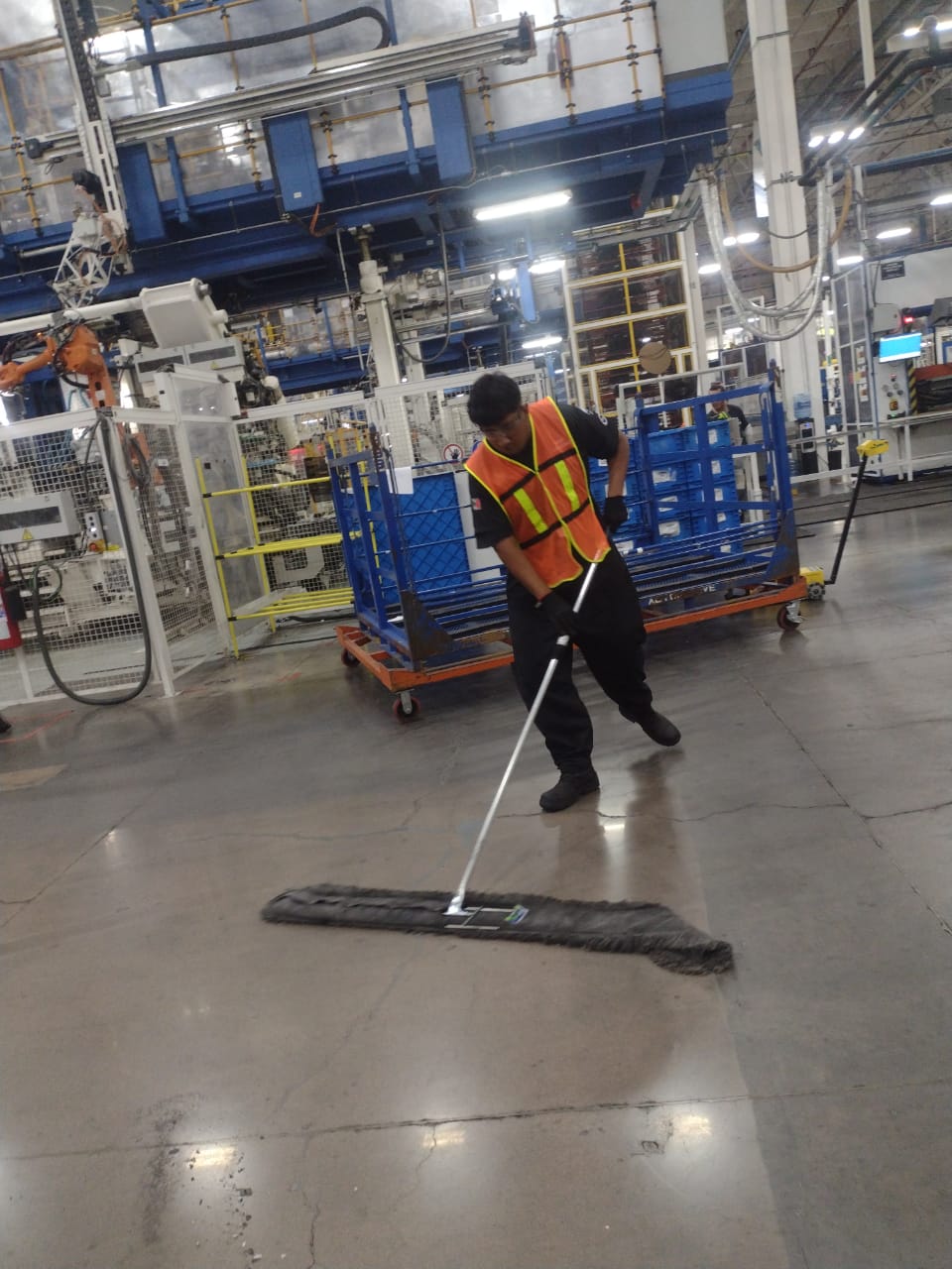 Lavado de suelo industrial